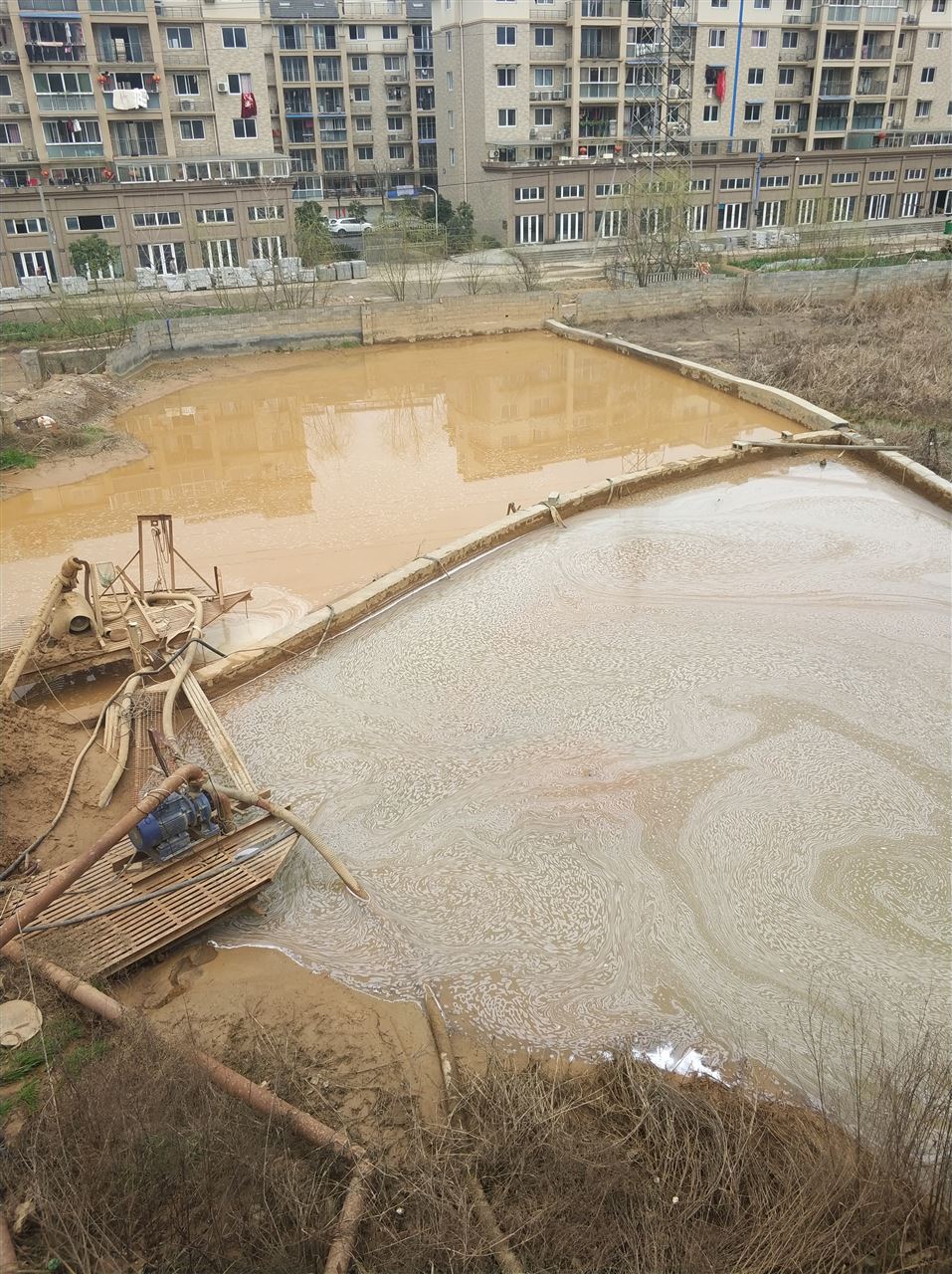 丽江沉淀池淤泥清理-厂区废水池淤泥清淤